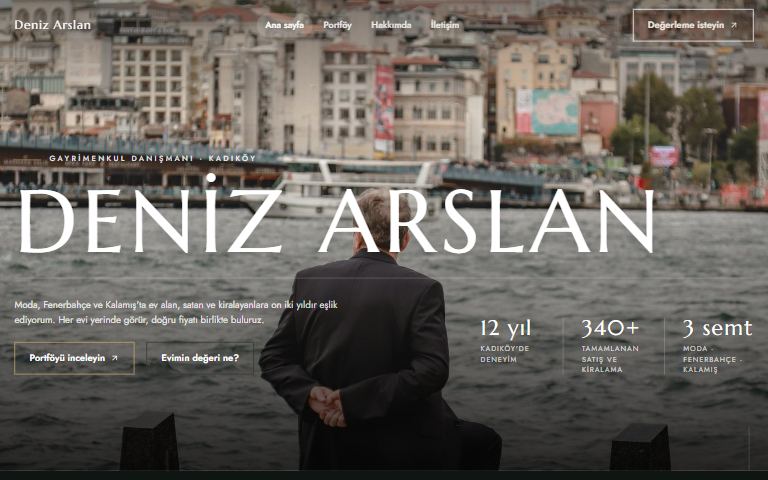 Emlak danışmanı şablonu, Yalı tasarımı