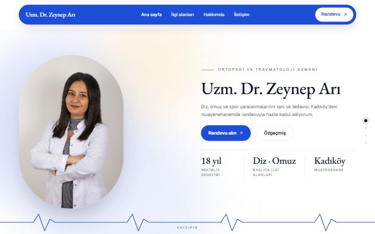 Doktor (kişisel) şablonu, Nabız tasarımı